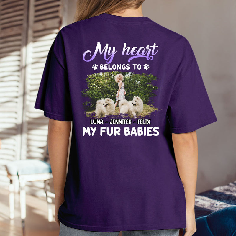 My Fur Babies Photo - Personalized Custom Premium T-shirt