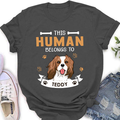 Human Belong To Us - Personalized Custom Women's T-shirt