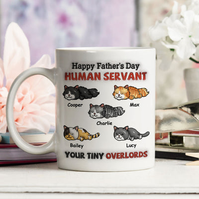 Your Tiny Overlords - Personalized Custom 3D Inflated Effect Mug