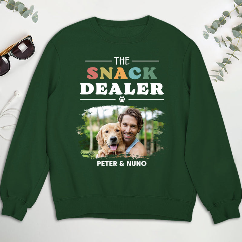 Pets Snack Dealer Photo - Personalized Custom Sweatshirt