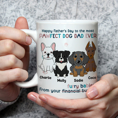 Human Servant From Your Furry Baby - Personalized Custom Coffee Mug