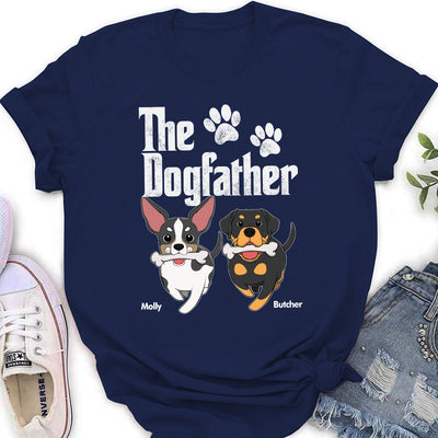 The Dog Parent - Personalized Custom Women's T-shirt