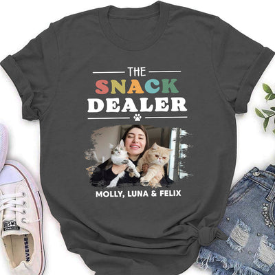 Pets Snack Dealer Photo - Personalized Custom Women's T-shirt