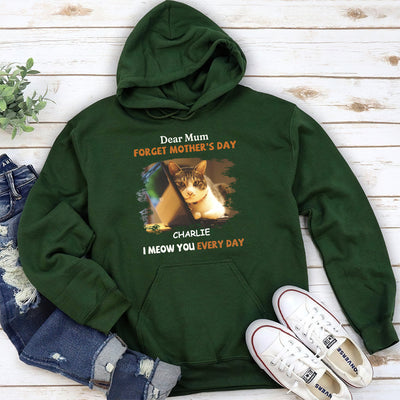 I Meow You Every Day Mom - Personalized Custom Hoodie