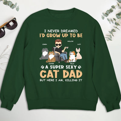 Sexy Dad Mom - Personalized Custom Sweatshirt