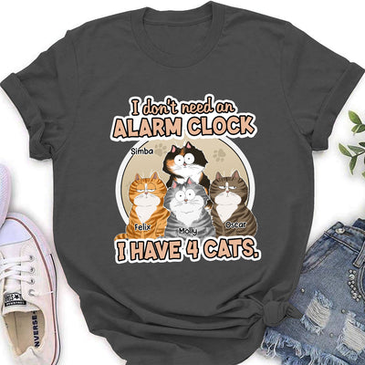 I Have A Cat - Personalized Custom Women's T-shirt