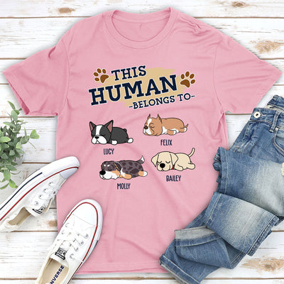 This Human Version 2 - Personalized Custom Unisex T-shirt