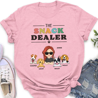 The Snack Dealer - Personalized Custom Women's T-shirt