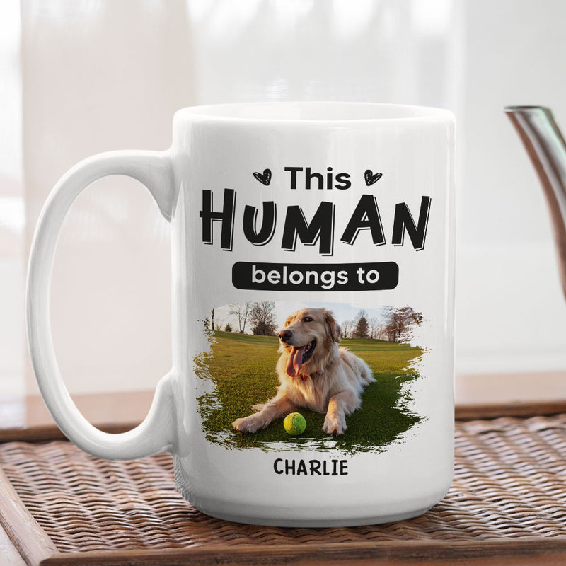 Belongs To Pets - Personalized Custom Coffee Mug