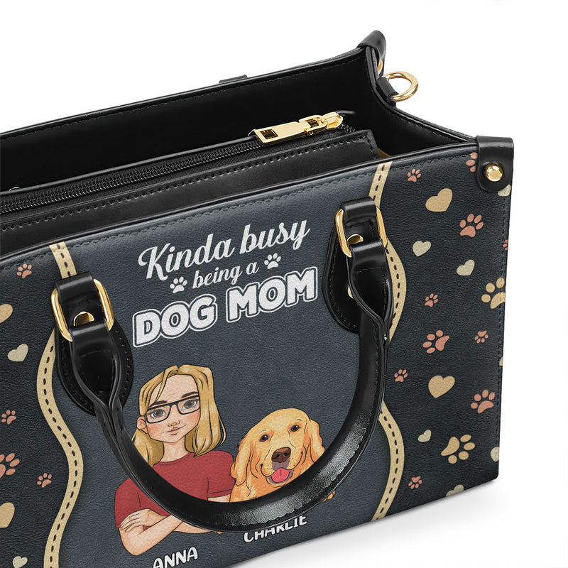 Being A Good Mom - Personalized Custom Leather Bag