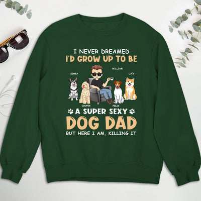 Sexy Dad Mom 2 - Personalized Custom Sweatshirt