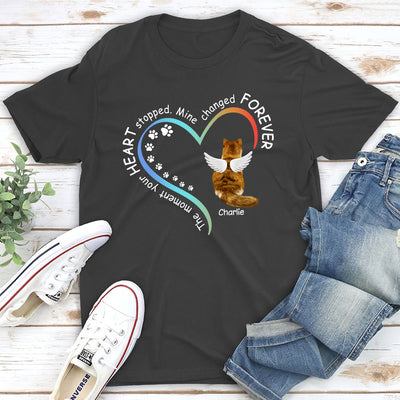 My Heart Changed Forever 2 - Personalized Custom Unisex T-shirt