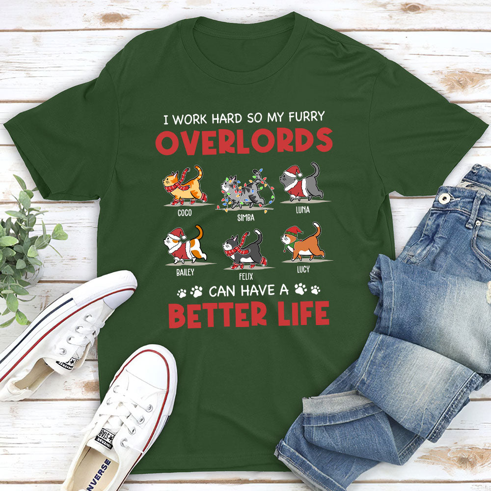 Furry Better Life Personalized Custom Unisex T shirt PAWSIONATE