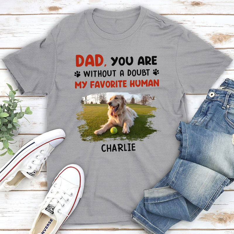 Favorite Hooman No Doubt - Personalized Custom Premium T-shirt