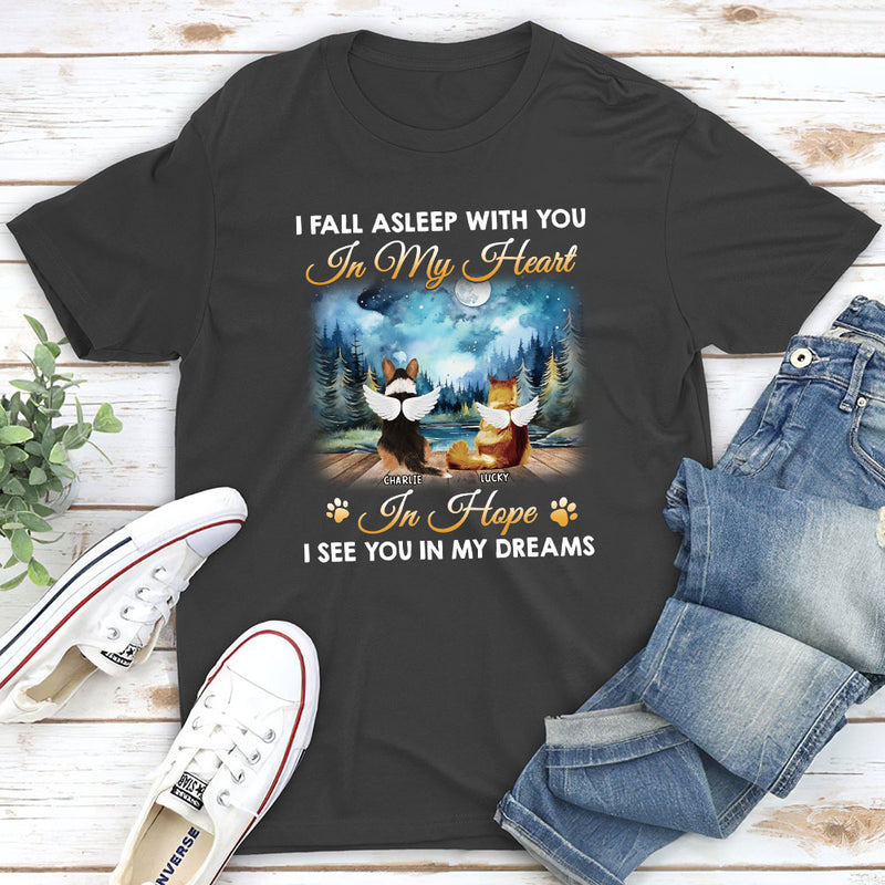 I See You In My Dreams - Personalized Custom Unisex T-shirt