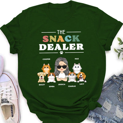 Pets Snack Dealer - Personalized Custom Women's T-shirt