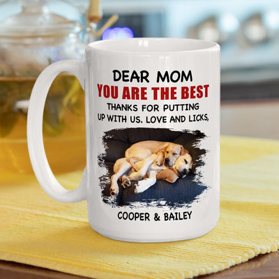 Dad Is Best - Personalized Custom Coffee Mug