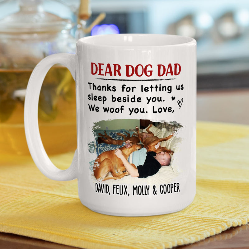 Sleep Beside You Photo - Personalized Custom Coffee Mug