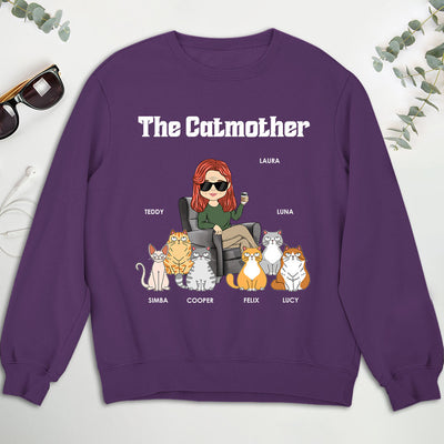 The Catmother - Personalized Custom Sweatshirt