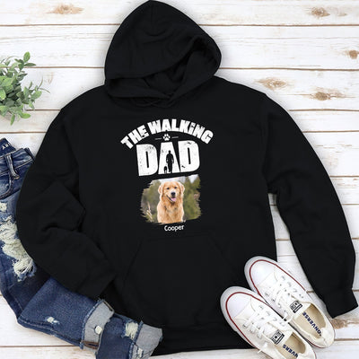 The Walking Dog - Personalized Custom Hoodie