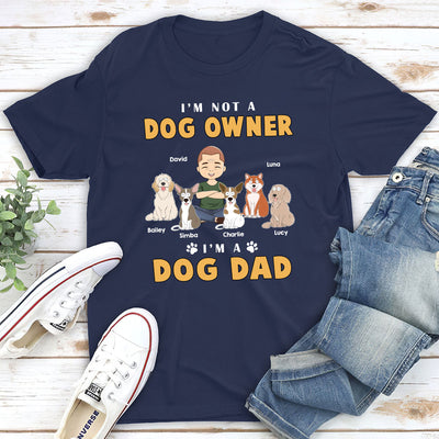 Dog Mom Funny - Personalized Custom Unisex T-shirt