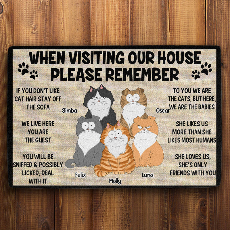 Please Remember - Personalized Custom Doormat