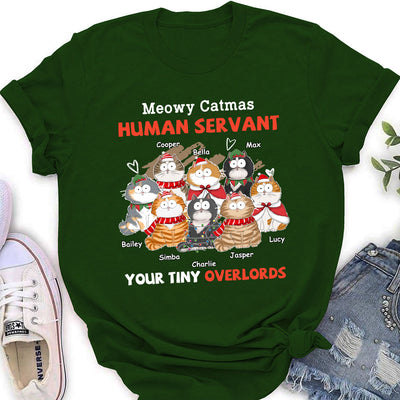 Meowy Catmas Servant - Personalized Custom Women's T-shirt