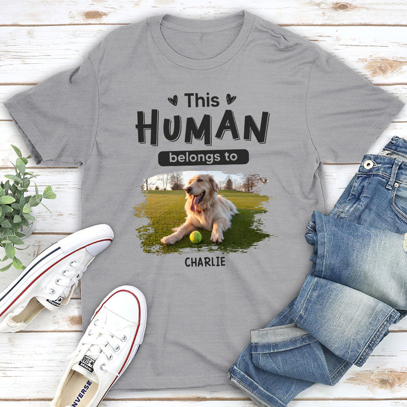 Belongs To Pets - Personalized Custom Unisex T-shirt