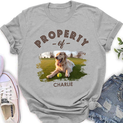 Property Pets - Personalized Custom Women's T-shirt