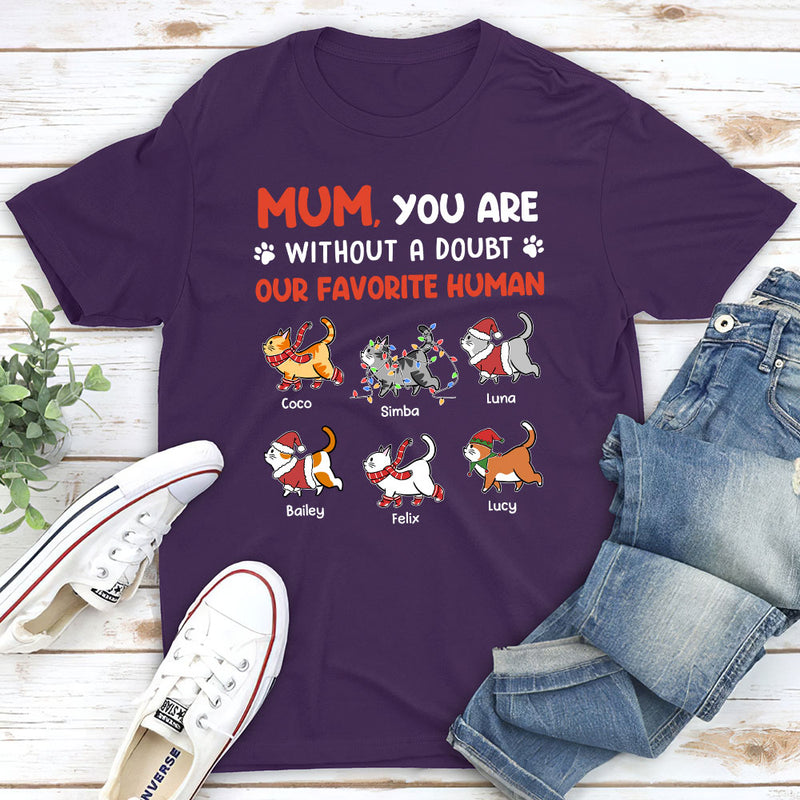 Favorite Human No Doubt 2 - Personalized Custom Premium T-shirt