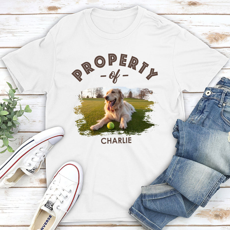 Property Pets - Personalized Custom Unisex T-shirt