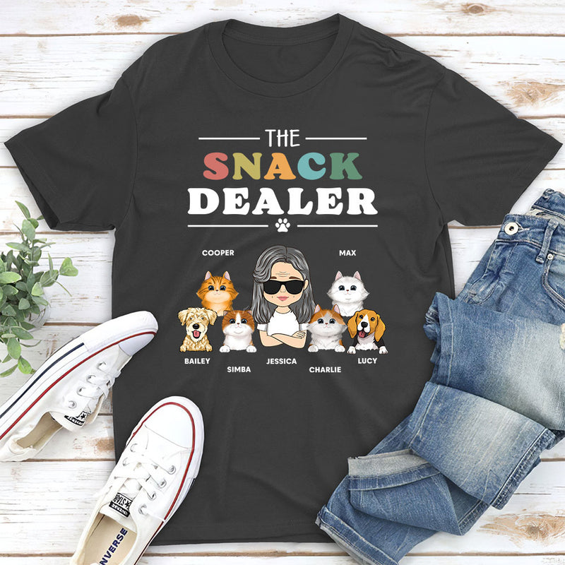 Pets Snack Dealer - Personalized Custom Premium T-shirt