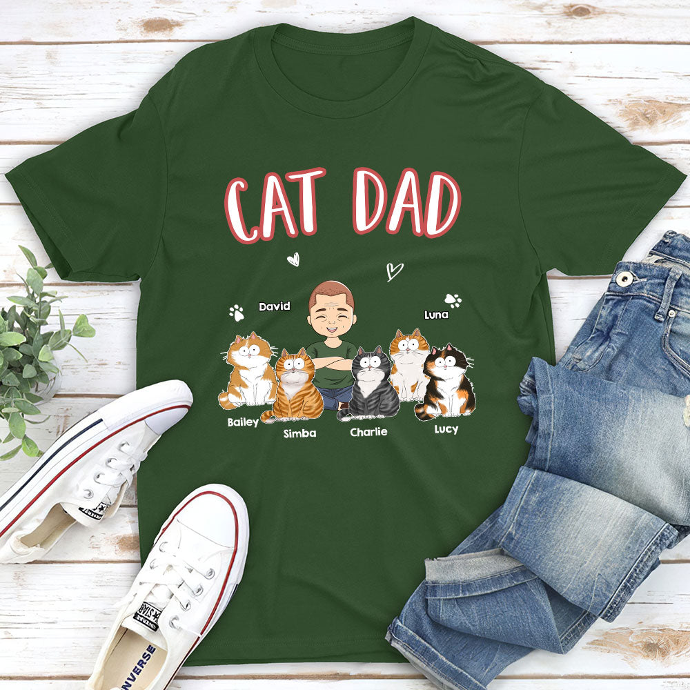A Cat Mom Personalized Custom Pet Lover Unisex T-shirt