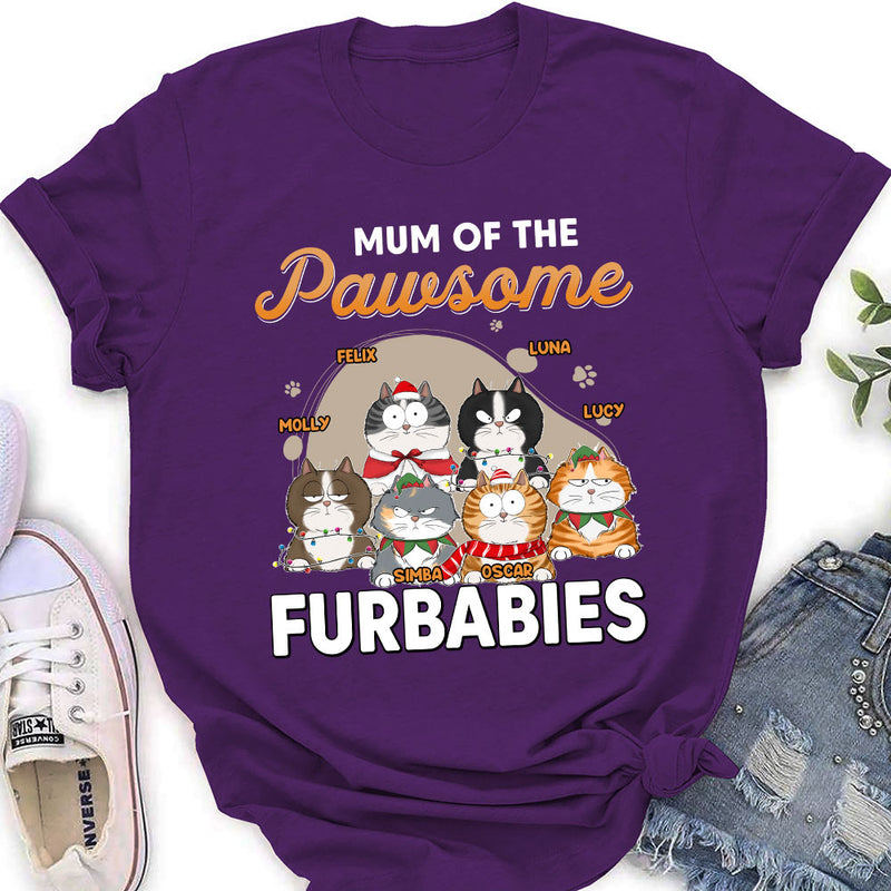 Dad Of Furbabies - Personalized Custom Women&