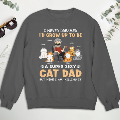 Sexy Dad Mom - Personalized Custom Sweatshirt