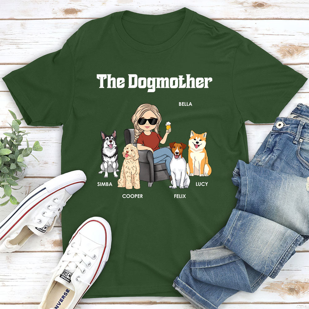 The Dogmother 2 Personalized Custom Unisex T shirt PAWSIONATE