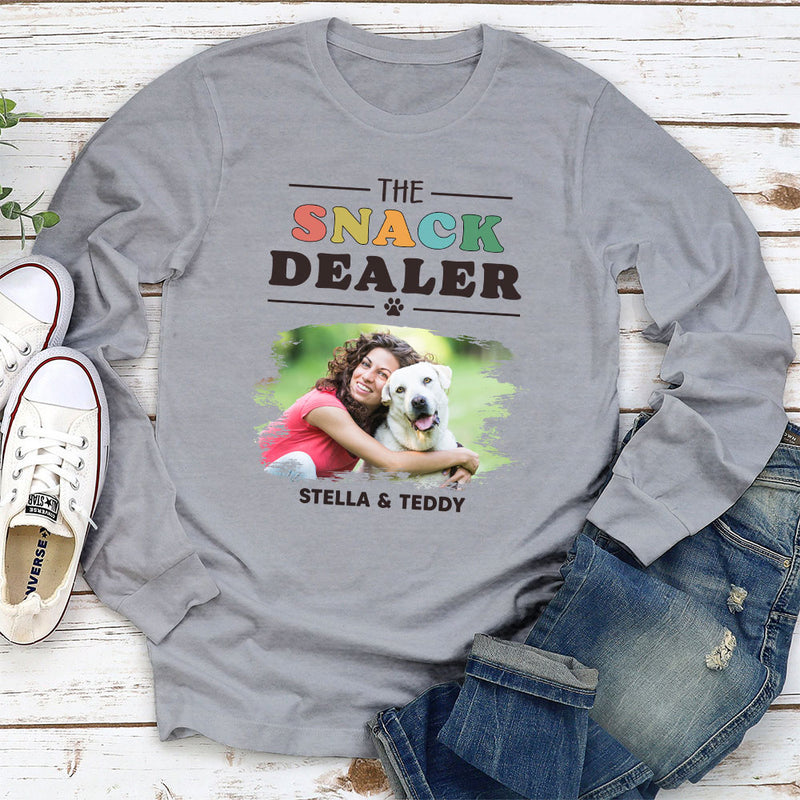 The Snack Dealer 2 - Personalized Custom Long Sleeve T-shirt