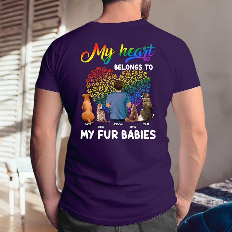 My Fur Babies - Personalized Custom Premium T-shirt