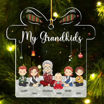 Gift For Grandma - Personalized Custom Acrylic Ornament