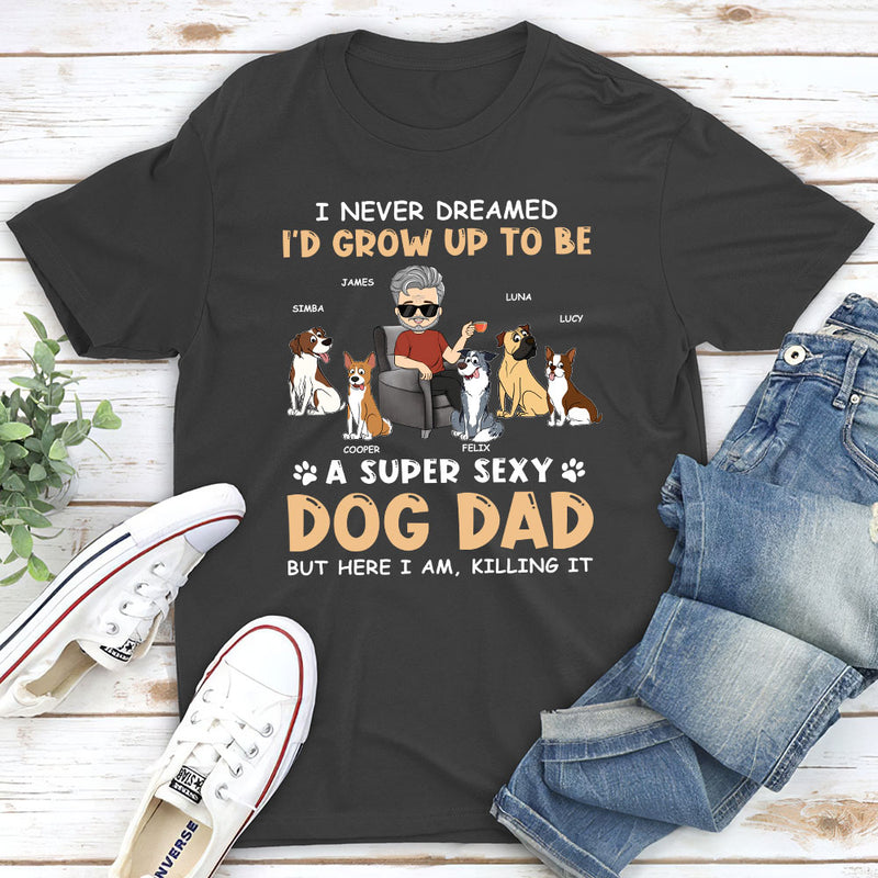 Sexy Dog Parents - Personalized Custom Unisex T-shirt