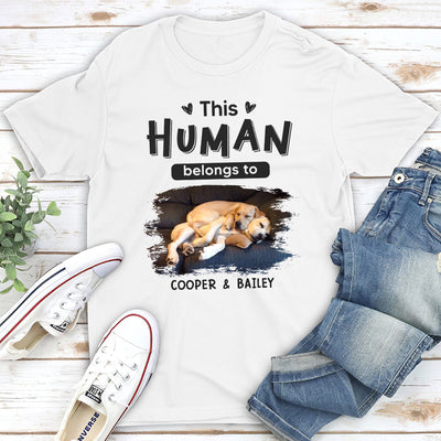 Belongs To Pets - Personalized Custom Unisex T-shirt