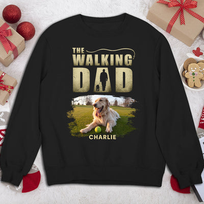 Walking Dad Vintage - Personalized Custom Sweatshirt