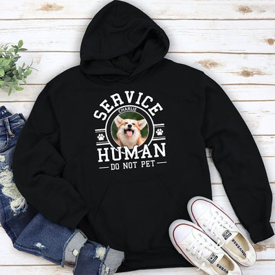 Pet Service Human Logo - Personalized Custom Hoodie