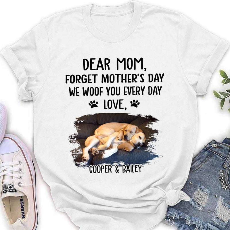 Woof My Mom - Personalized Custom Women&