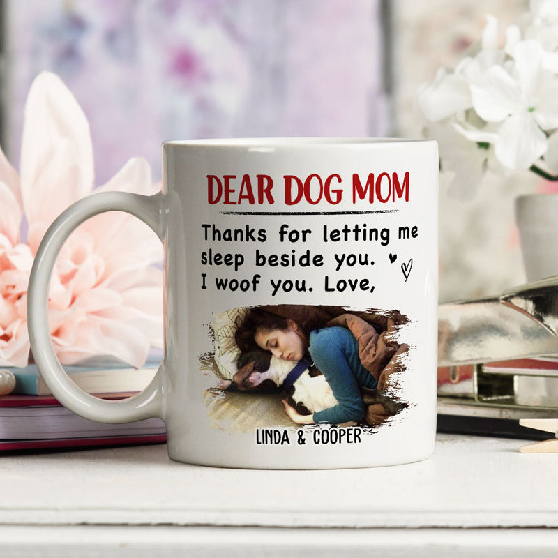 Sleep Beside You Photo - Personalized Custom Coffee Mug