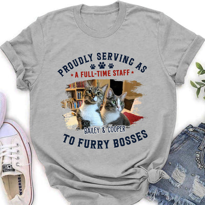 My Furry Boss - Personalized Custom Women's T-shirt