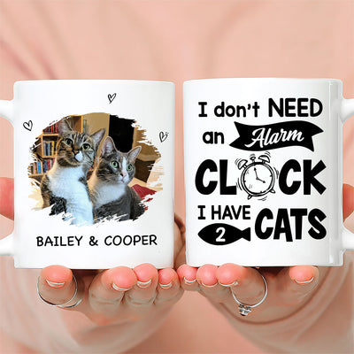 I Have Cats - Personalized Custom Coffee Mug