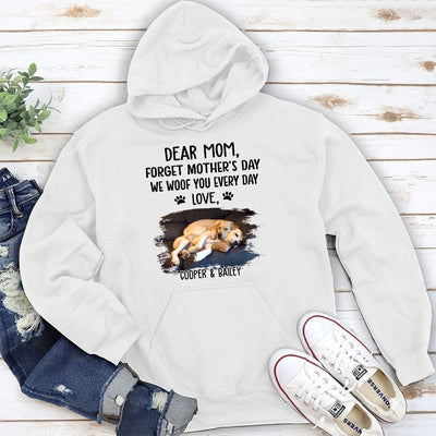 Woof My Dad - Personalized Custom Hoodie