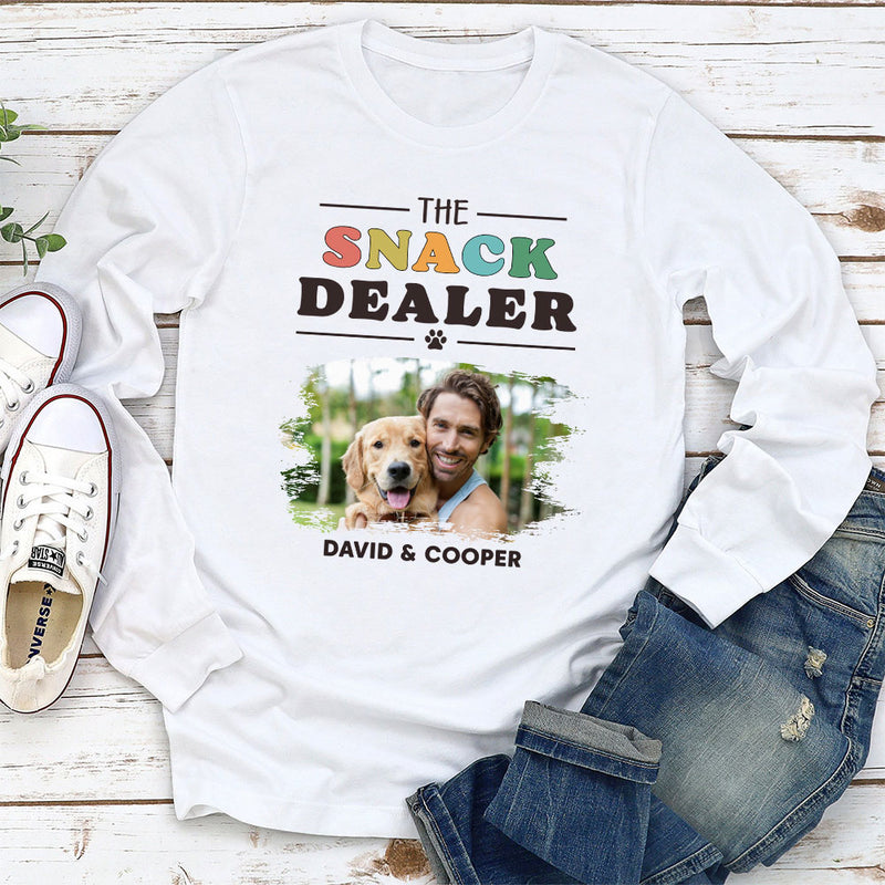 The Snack Dealer 2 - Personalized Custom Long Sleeve T-shirt