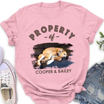 Property Pets - Personalized Custom Women's T-shirt